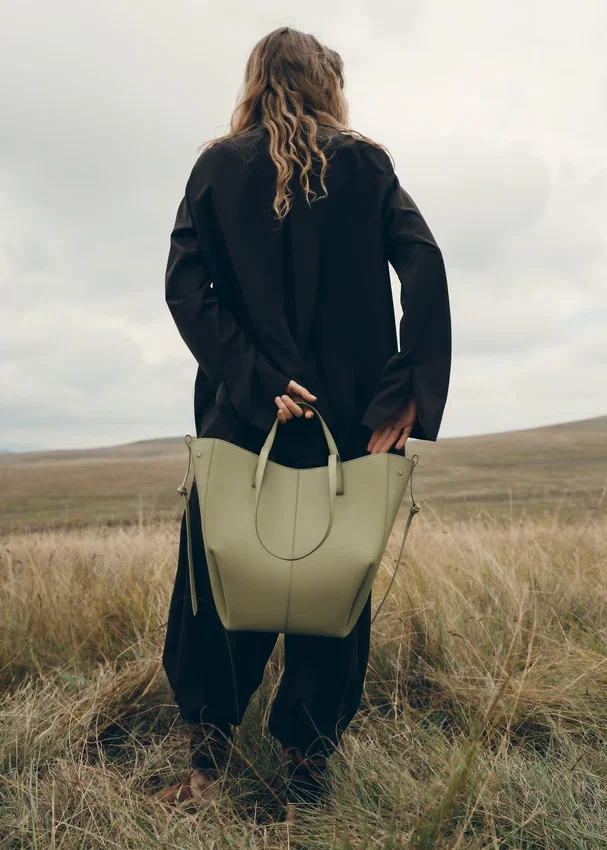 Cyme Tote Edition Textured Linden