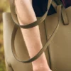 Cyme Tote Edition Textured Smoky Olive