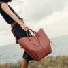 Cyme Tote Edition Textured Terracotta