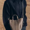Cyme Tote Nano Edition Textured Taupe