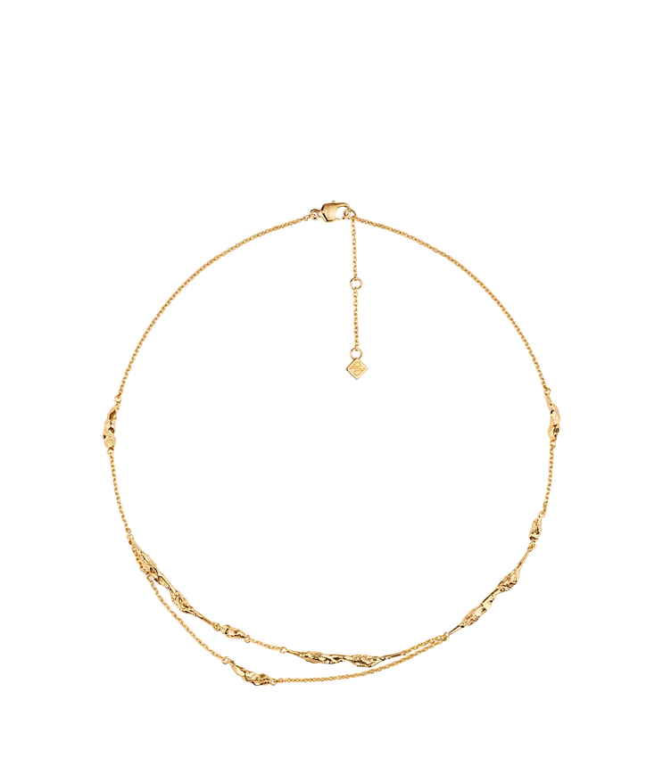 Eroz Double Chain Edition 24 carat gold gilded