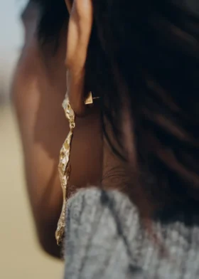 Eroz Drop Earrings Edition gilded edition