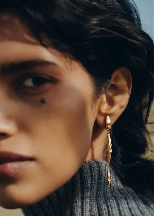 Eroz Drop Earrings Edition gilded edition