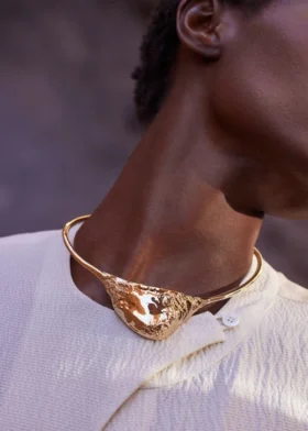 Eroz Necklace Edition 24 carat gold gilded