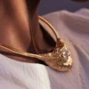Eroz Necklace Edition 24 carat gold gilded