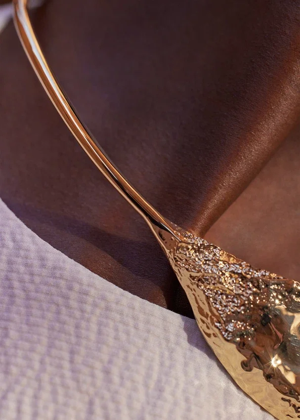 Eroz Necklace Edition 24 carat gold gilded
