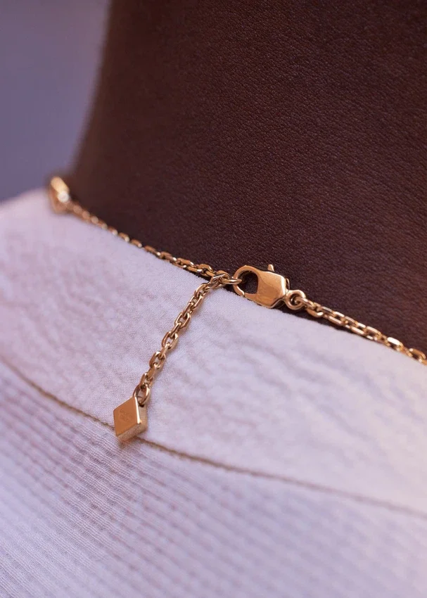 Eroz Necklace Edition 24 carat gold gilded