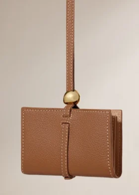 Kayé Card Holder Edition Textured Duo Camel