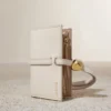 Kayé Card Holder Edition Textured Duo Chalk