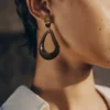 Naé Drop Earrings Edition Smoked glass