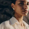 Naé Drop Earrings Edition Smoked glass