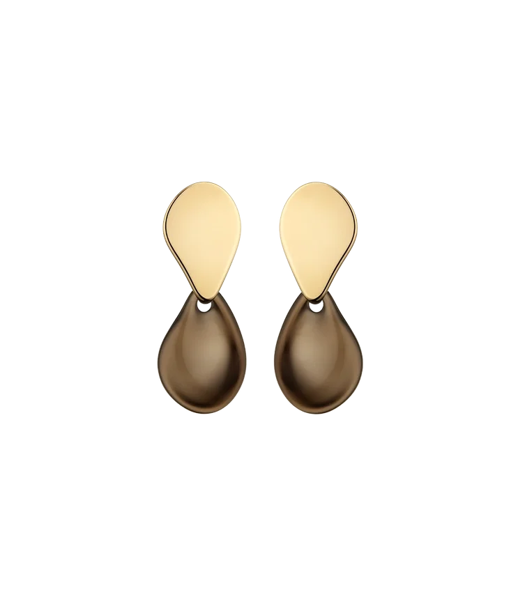 Naé Earrings Edition Smoked glass