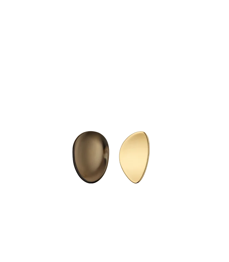 Naé Stud Earrings Edition Smoked glass