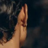 Naé Stud Earrings Edition Smoked glass
