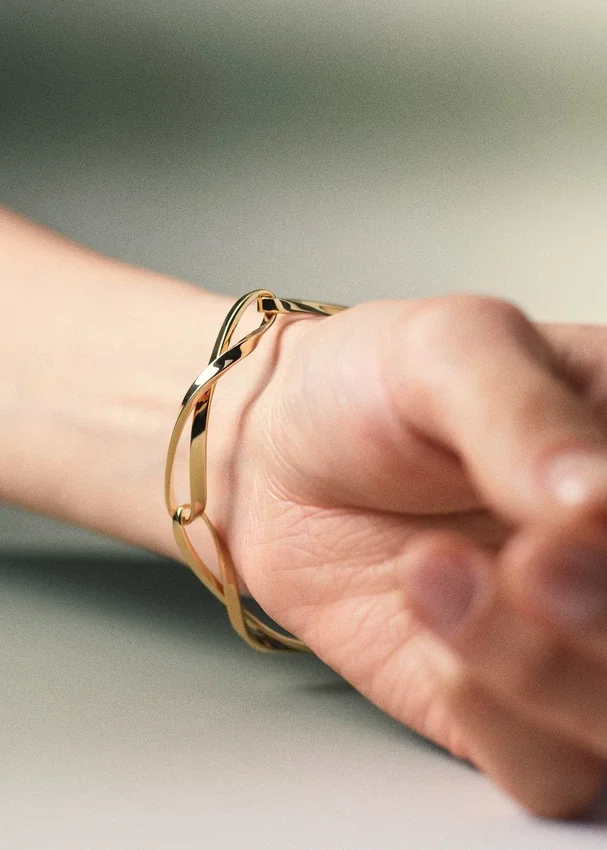 Éole Chain Bracelet Edition carat gold gilding