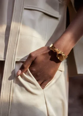 Éole Cuff Edition 24 carat gold gilded