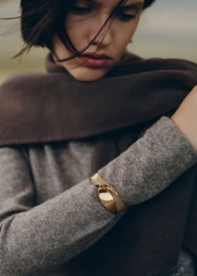 Éole Cuff Edition Taupe Leather