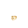 Éole Curled Ring Edition carat gold gilding