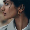 Éole Earrings Edition 24 carat gold gilded