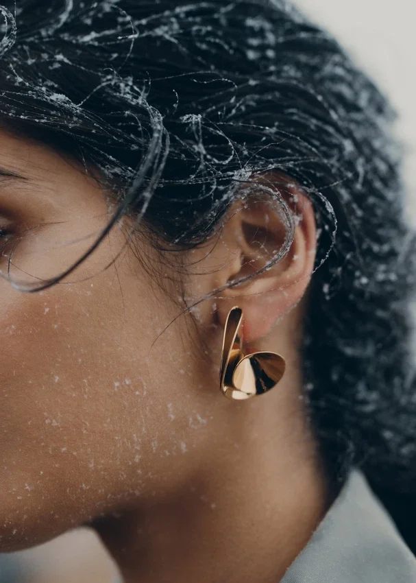 Éole Earrings Edition 24 carat gold gilded