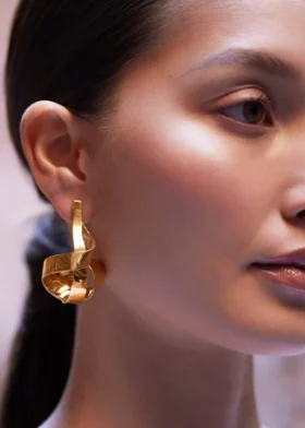 Éole Spiral Earrings Edition gilded