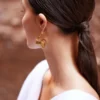 Éole Spiral Earrings Edition gilded