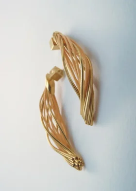 Rozo Drop Earrings Edition Rattan